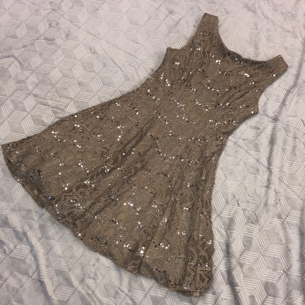Taupe Dress